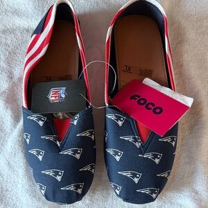 Woman’s NFL NE Patriots ballet flats
